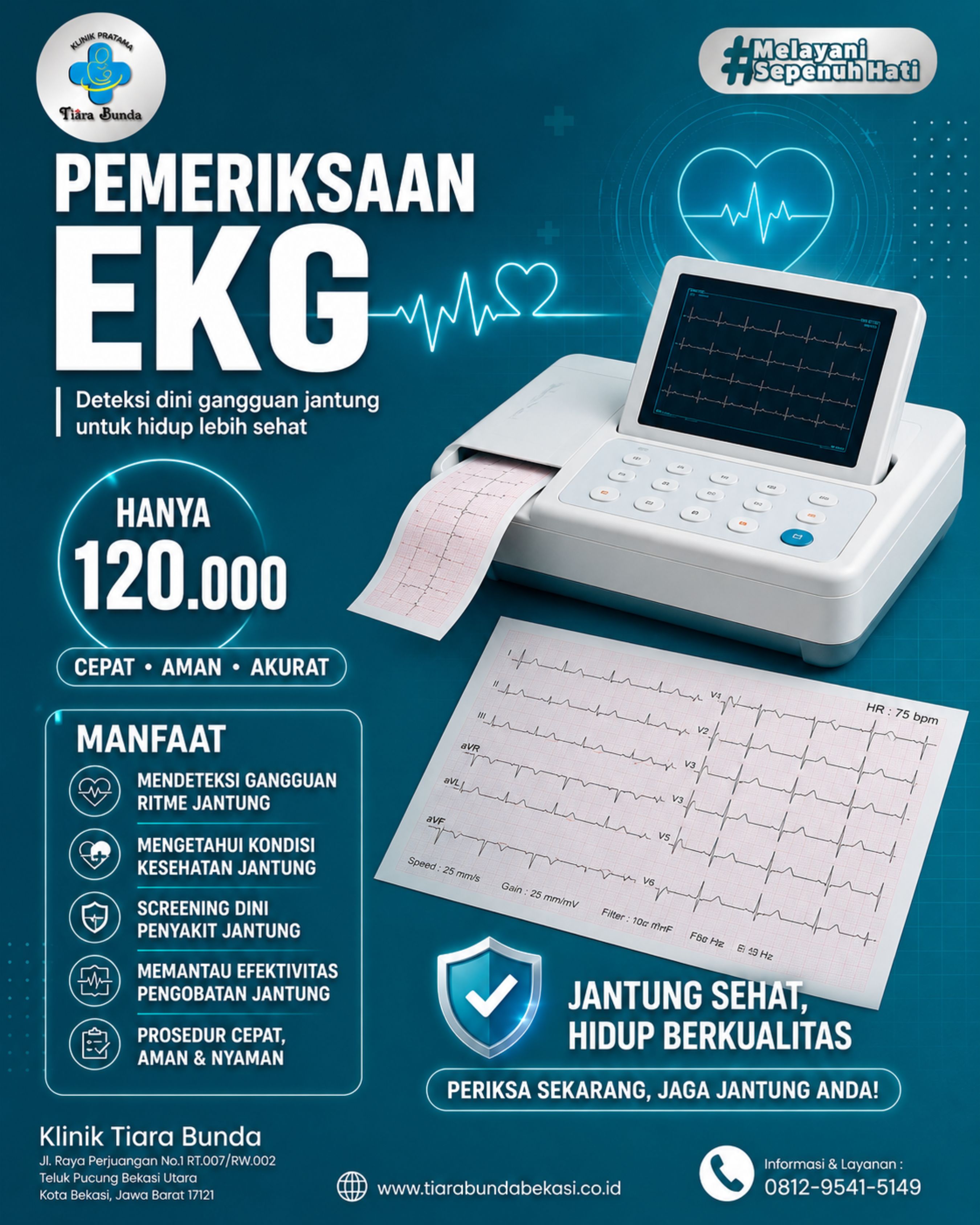 EKG & Medical Check Up: MCU Bekasi Terdekat | Laboratorium Klinik Bekasi