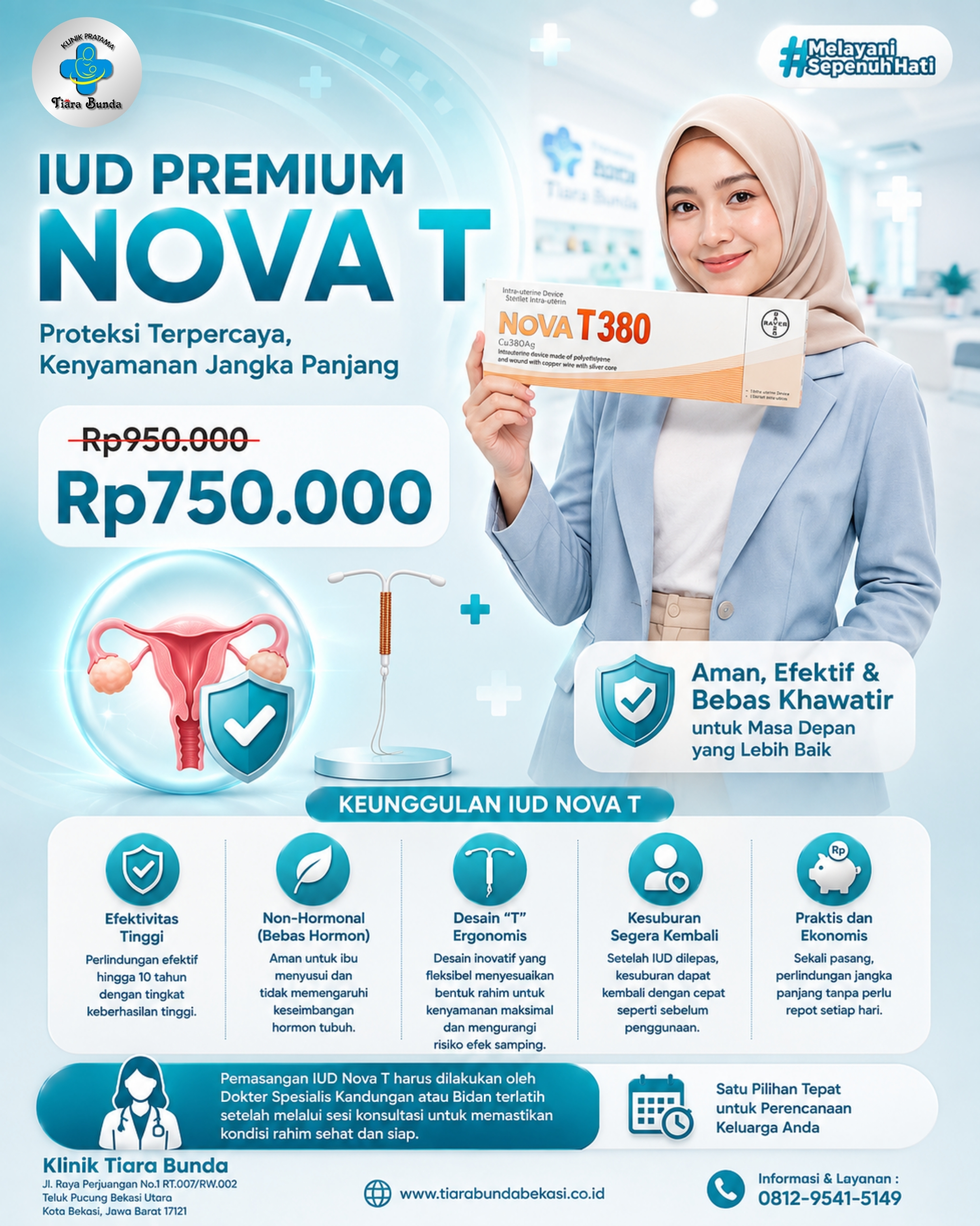 Pemasangan IUD NOVA T Bekasi | IUD Bekasi